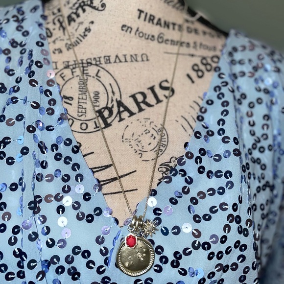 Kendra Scott SCORPIO Necklace Zodiac, Coin & Birthstone NWT - Picture 8 of 9